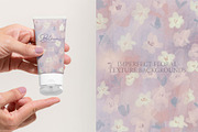 Floral Texture Backgrounds Pack, a Background Graphic by Mio Buono (Thumbnail 8 of 17)