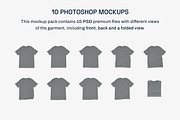 Bella Canvas 3001C  Tee Mockups, a Shirt Mockup by GraphicHero (Thumbnail 2 of 9)