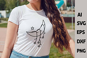 Earth Mystical Celestial Tattoo Idea, an Object Illustration by ARTify Illustrations (Thumbnail 5 of 5)
