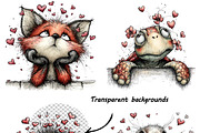 Whimsical Portrait Animal Watercolor, an Illustration by one-touch (Thumbnail 11 of 11)