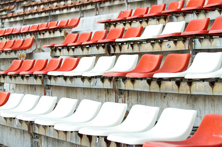 Chair in the Stadium