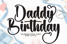 Daddy Birthday | Script Font