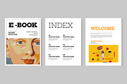 Artistic Vibe Minimal E-Book Layout, an UI Kit Template by ContestDesign (Thumbnail 2 of 7)