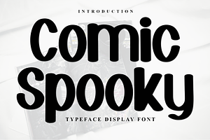 Comic Spooky, a Handwritten Font by InermediaSTUDIO