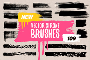 Vector Stroke Brushes, V.2