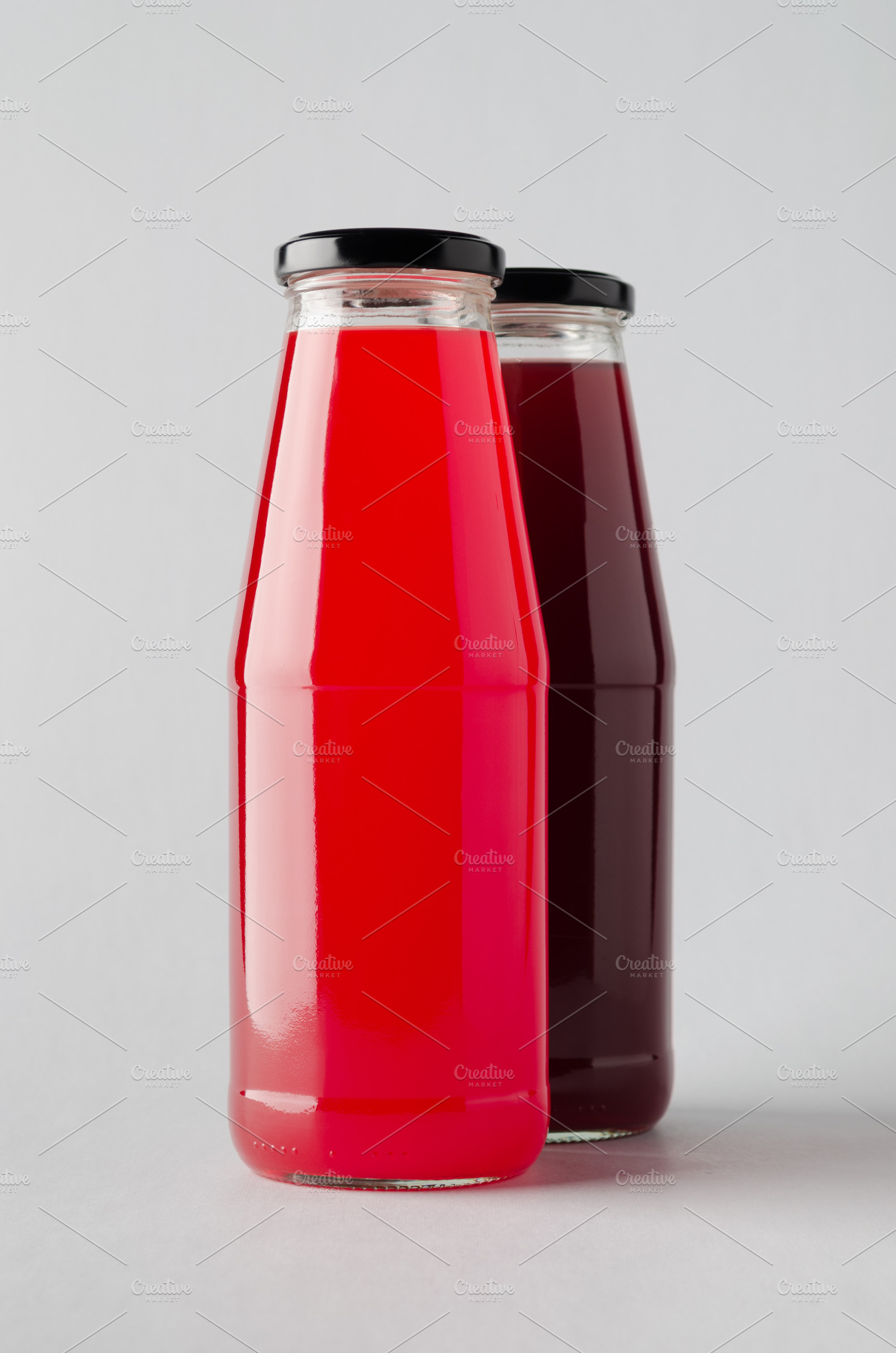 Juice bottle mockup JPEG, a Food & Drink Photo by Shablon
