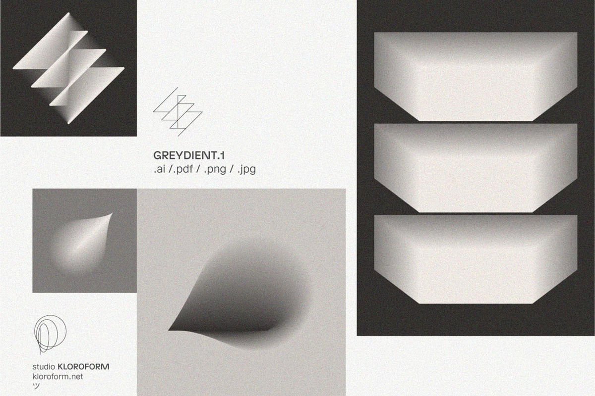 Greydient 1, a Background Graphic by kloroform (Photo 7 of 13)
