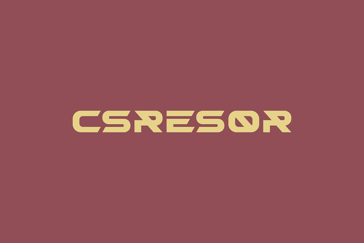 Resrics - Modern Futuristic Typeface, a Sans Serif Font by Letterna (Photo 4 of 4)