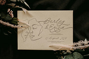 Darkling - Wedding Rough Script, a Script Font by Bale Type (Thumbnail 2 of 11)
