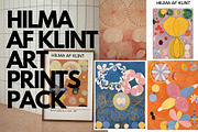 Hilma af Klint Masterpiece Pack, a Decorative Illustration by Saint aury Studio (Thumbnail 1 of 7)