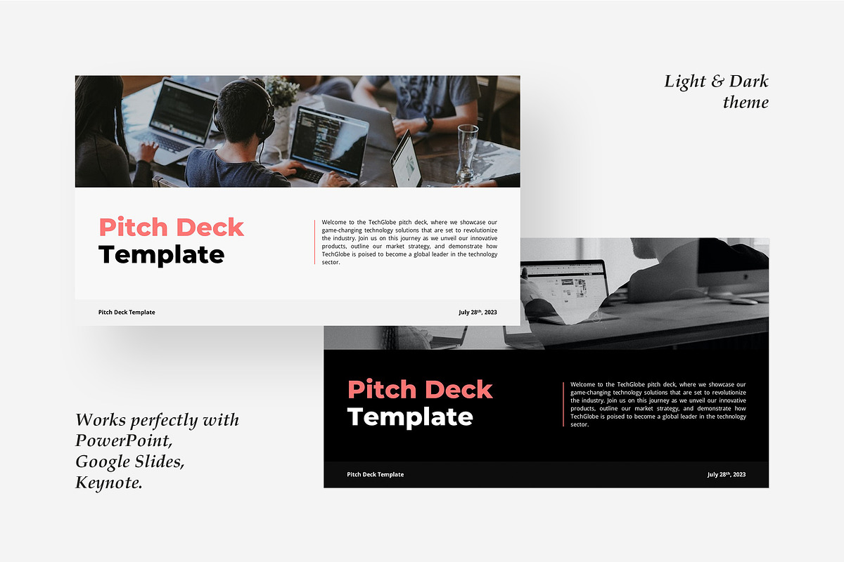 Pitch Deck Google Slides Template, a Presentation Template by Gaize (Photo 2 of 11)