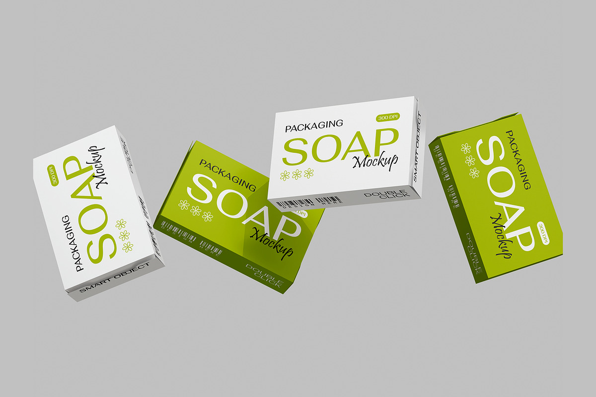 Soap Packaging Mockup, a Packaging Mockup by Permadi Creative (Photo 2 of 3)