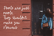 Halften | Handwritten Font, a Script Font by Artstudio (Thumbnail 5 of 6)