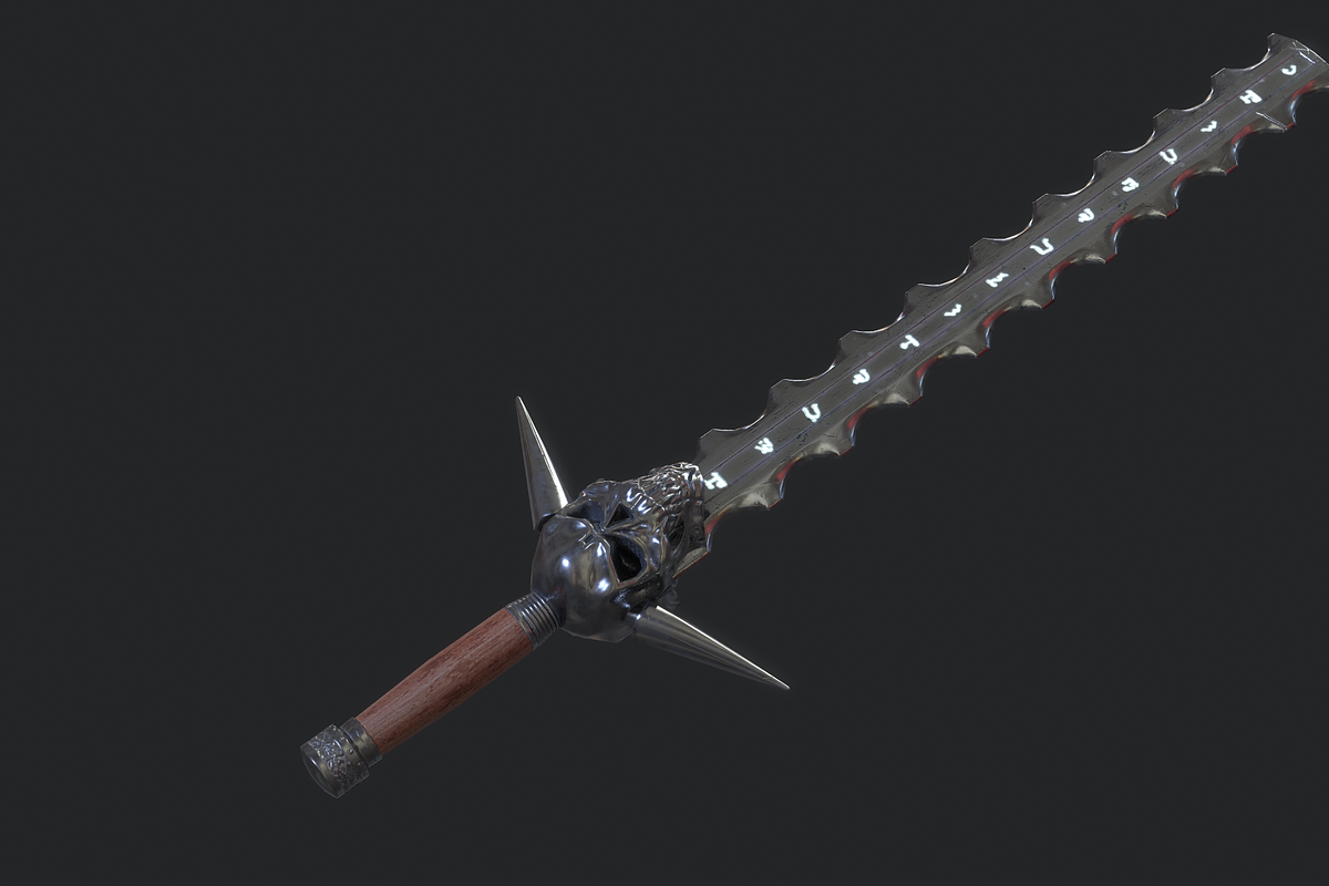 5 Fantasy Stylish Sword -PBR-, an Object 3D Model by TFE Game Art (Photo 13 of 15)
