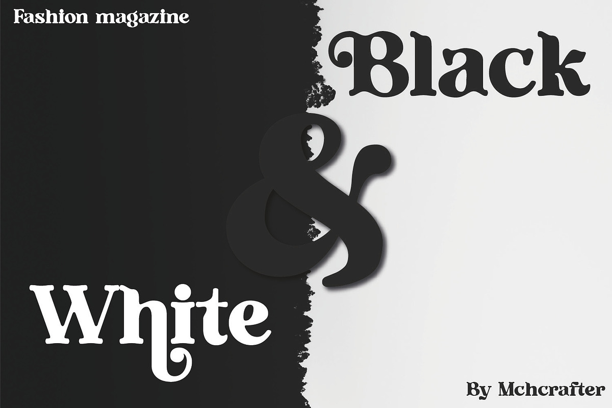 Higamlo | Modern Serif Typeface, a Serif Font by MchCrafter (Photo 3 of 9)