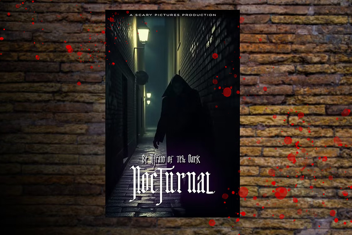Nocturnal - Gothic Font, a Blackletter Font by SpiralShare Digital (Photo 4 of 5)