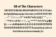 CS Bolt Drawn, a Serif Font by Craft Supply Co. (Thumbnail 8 of 8)