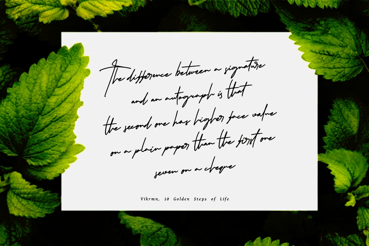 The Scientist Signature, a Script Font by PutraCetol Studio (Photo 10 of 11)