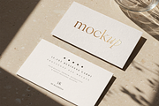 Luxury Business Card Mockup, a Mockup by Julia Anderi - Studio (Thumbnail 3 of 3)