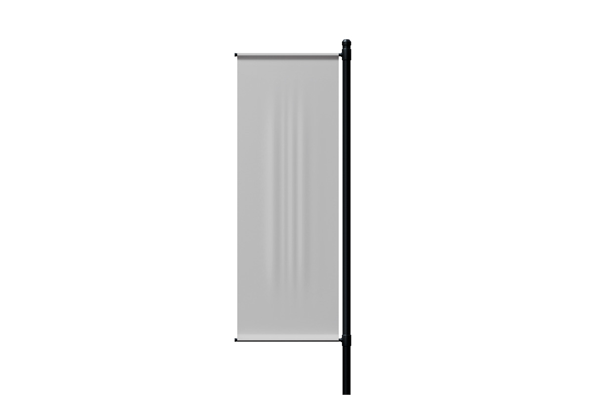 Standing Flag Mockup, a Product Mockup by Designbuys (Photo 2 of 3)