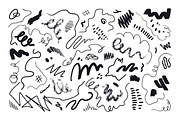 Abstract, doodle scribbles set, a Decorative Illustration by Good Studio (Thumbnail 5 of 5)