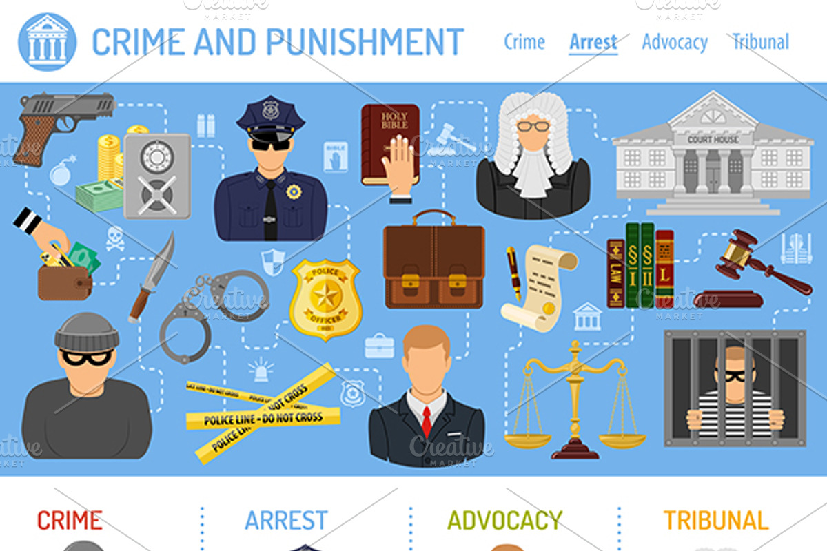 Crime and Punishment Concepts, a Work Illustration by TAlex (Photo 5 of 6)