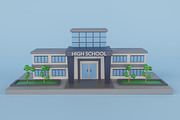 3D Building Pack, an Architecture 3D Model by novia99design (Thumbnail 7 of 9)