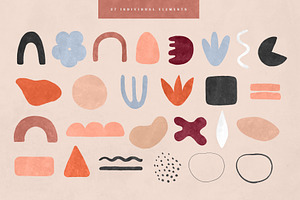 Modern Shapes Compositions