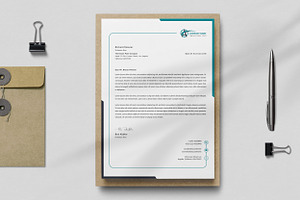 Clean Letterhead Word