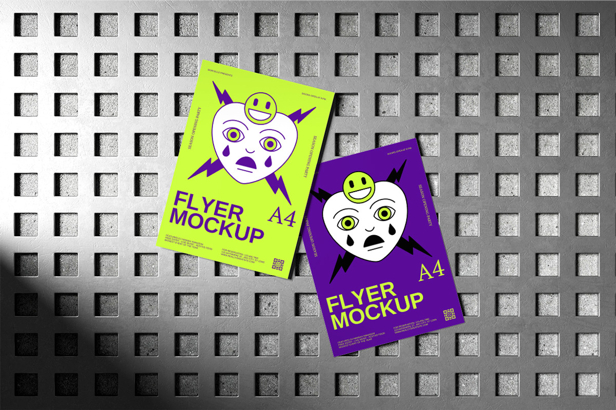 FLyer Mockup, a Books & Magazine Mockup by HanaSaka_Studio (Photo 3 of 5)