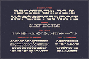 Dusky Rough - Font And Graphics