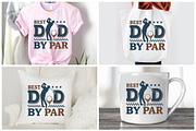 Best Dad by Par – Golf Father's Day, an Illustration by BeeCraftR (Thumbnail 4 of 5)