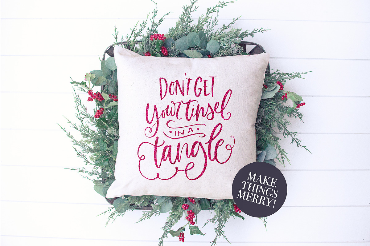 A Handlettered Christmas, a Decorative Illustration by Nicky Laatz (Photo 11 of 18)