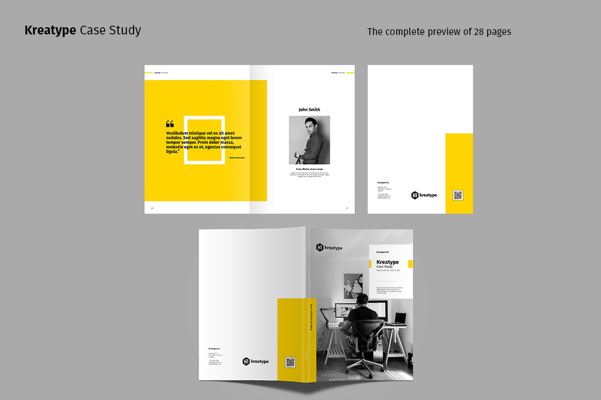 Kreatype Case Study, a Brochure Template by Kreatype Studio (Photo 5 of 19)