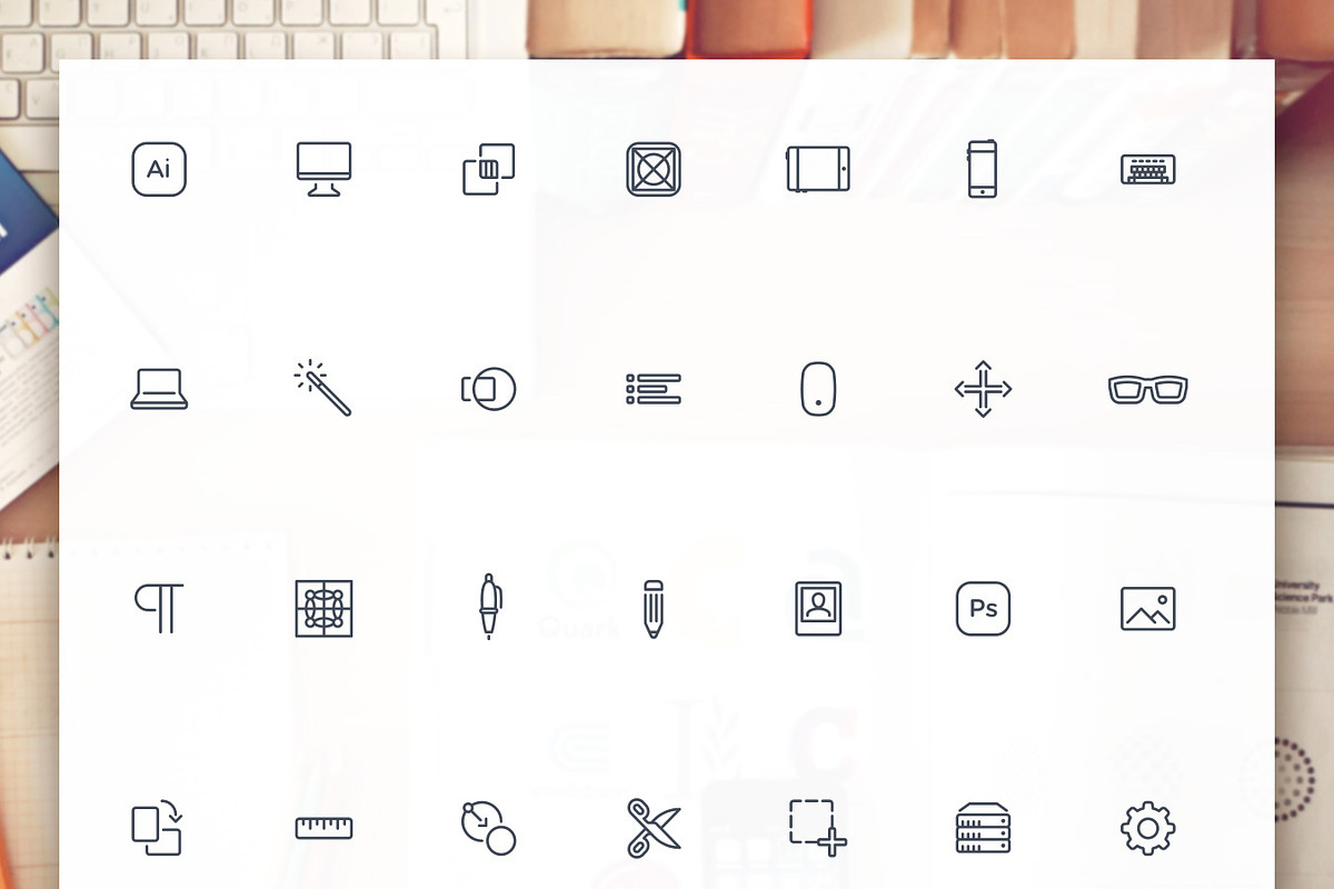 Geekies Icon Set, an Icon by UI8 (Photo 2 of 4)
