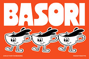 Basori - Bold Display Font, a Font by Pekotype (Thumbnail 1 of 16)