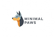 Minimal Paws Modern, a Branding & Logo Template by Logocreative (Thumbnail 1 of 2)