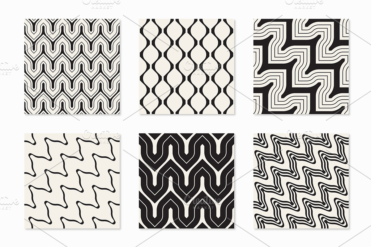 Petalled Patterns Bundle, a Pattern Graphic by Curly_Pat