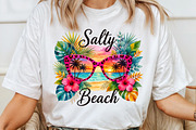 Retro Summer Png Salty Beach, a Seasonal Illustration by Sublimation Artist (Thumbnail 4 of 9)
