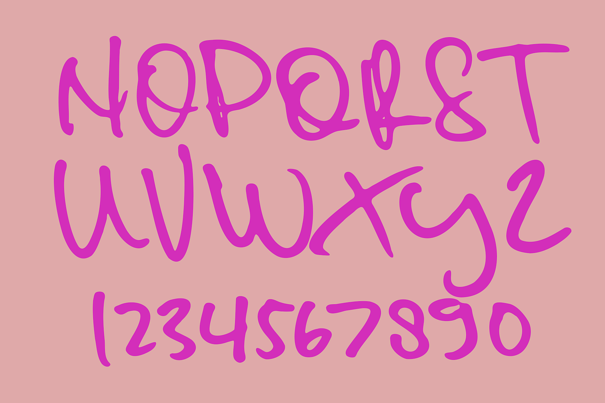 Sketcha – Handwritten Font, a Handwritten Font by alphArtype (Photo 8 of 11)
