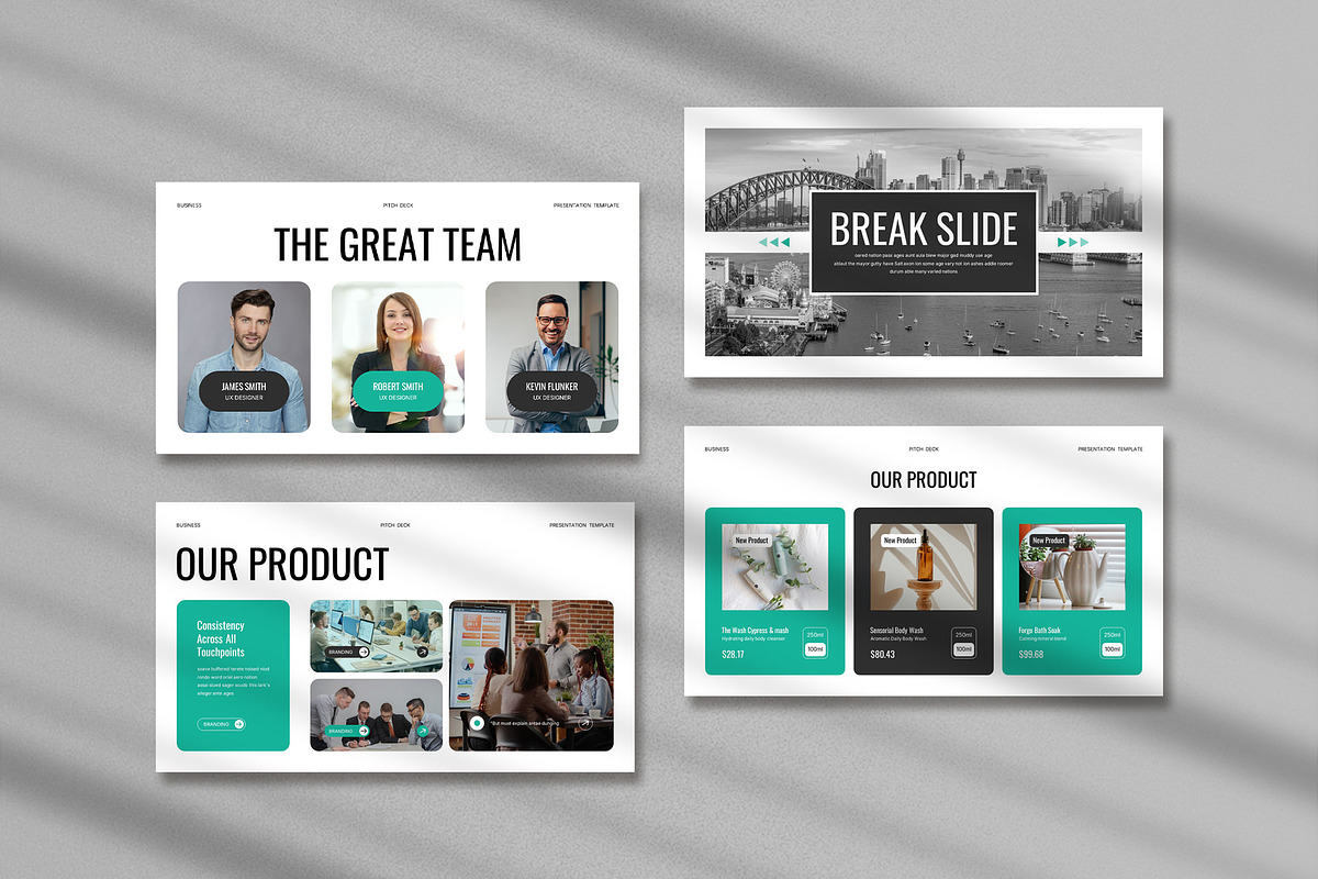 Pitch Deck For Investor Presentation, a Presentation Template by Pradaxa (Photo 7 of 7)
