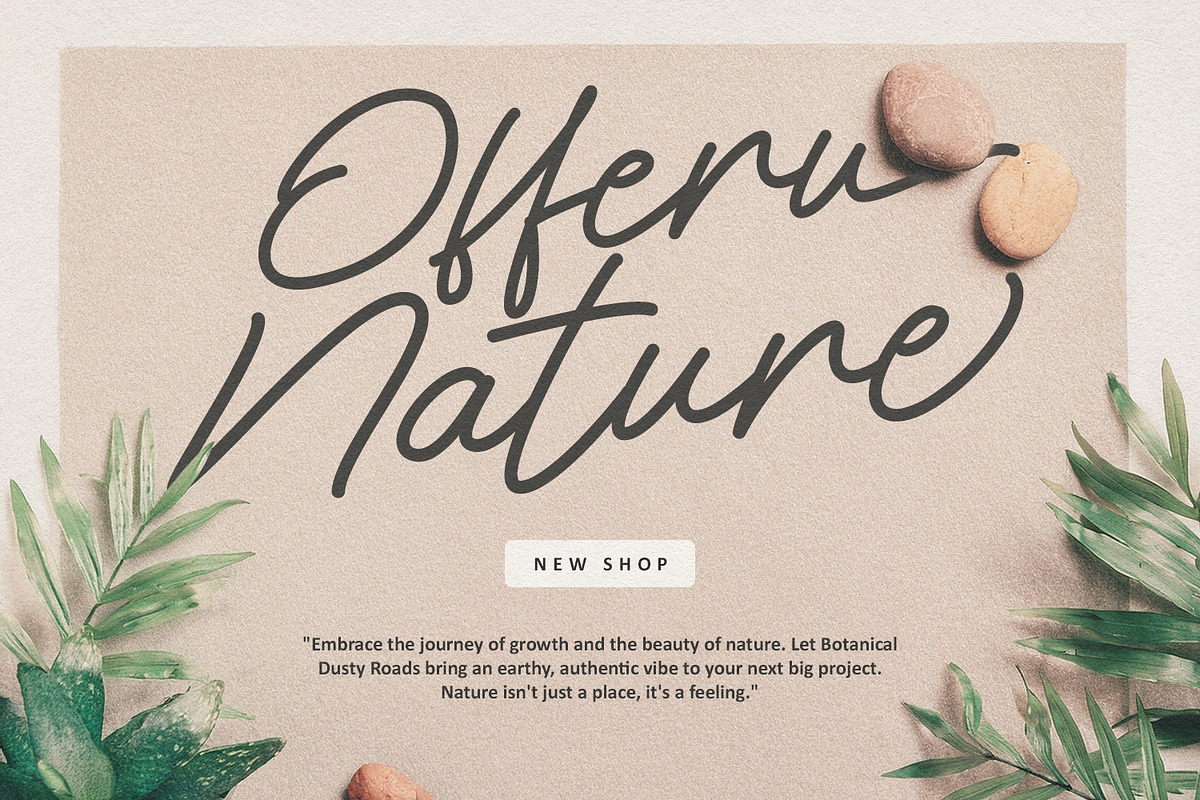 Tungle Rastu Raw Signature Script, a Script Font by Maulana Creative (Photo 6 of 7)