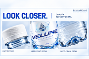 Floating Water Bottle Mockup PSD, a Packaging Mockup by Designertale (Thumbnail 7 of 10)