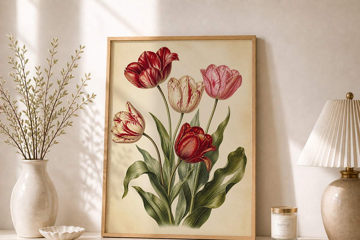 Vintage Botanical Wall Art Bundle, a Decorative Illustration by elfy creative (Photo 15 of 37)
