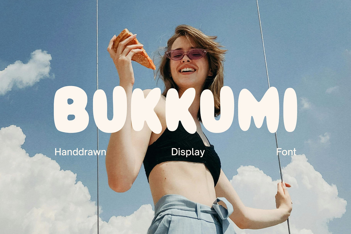 Bukkumi - Handdrawn Display Font, a Handwritten Font by Studio Moara (Photo 1 of 8)