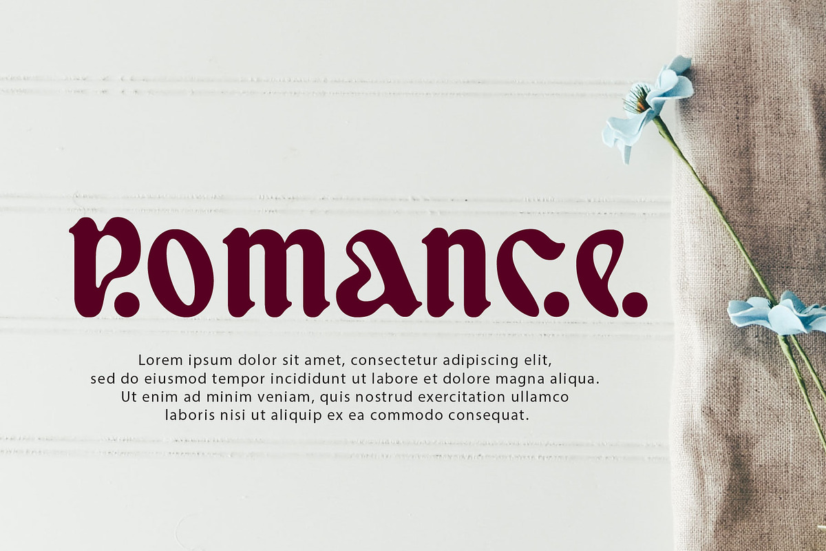 Ecuador modern retro typeface, a Serif Font by WAP (Photo 4 of 7)