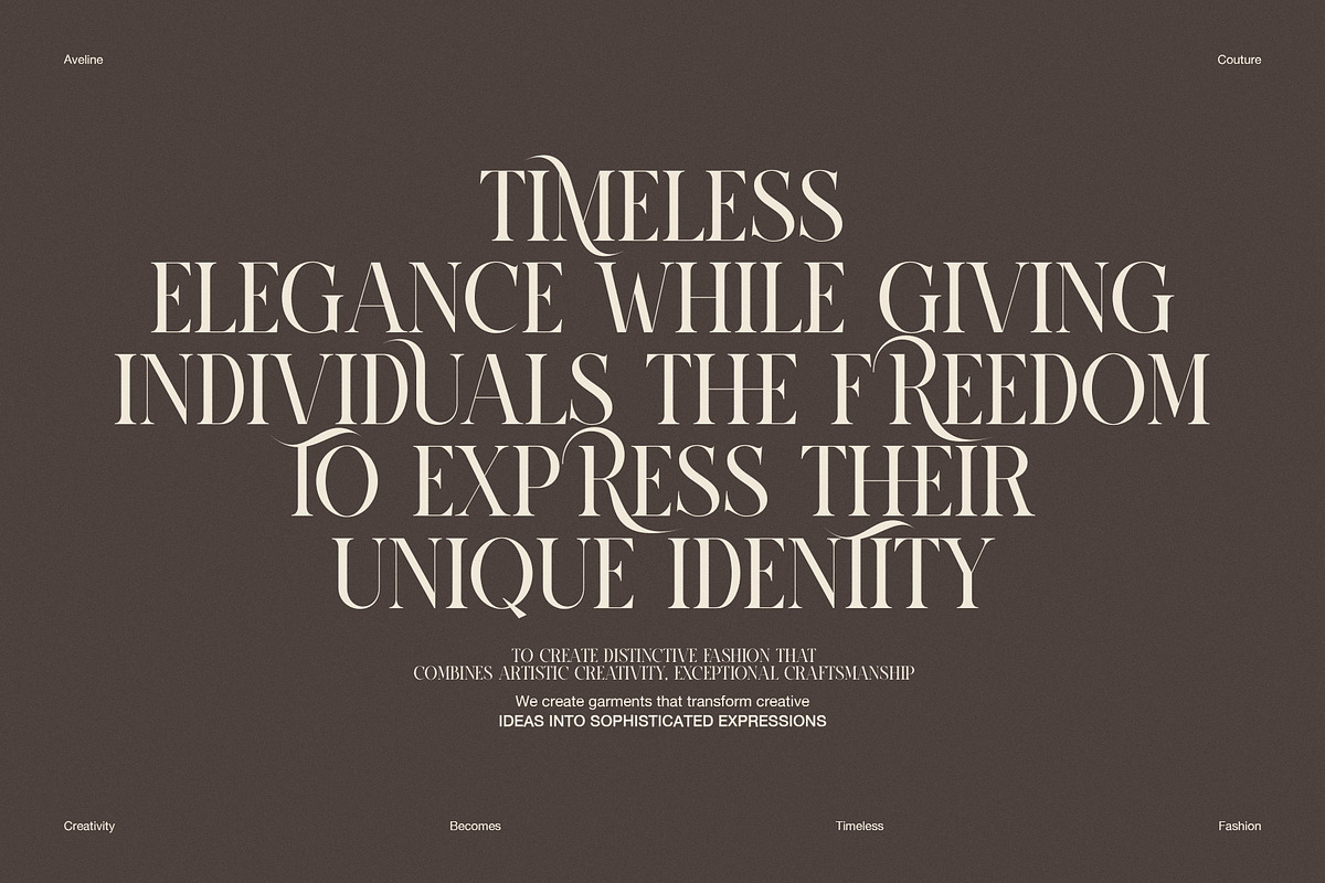 Ronza Elegant Serif Font, a Serif Font by Graphicxell (Photo 6 of 8)