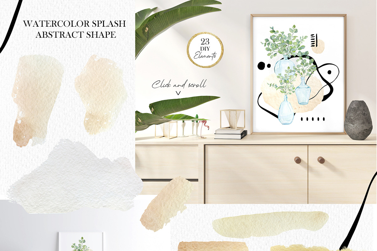 Watercolor EUCALYPTUS Greenery plant, a Decorative Illustration by AnnaTkachi (Photo 8 of 11)