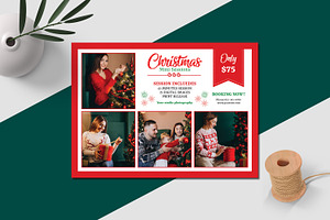 Christmas Mini Session Template