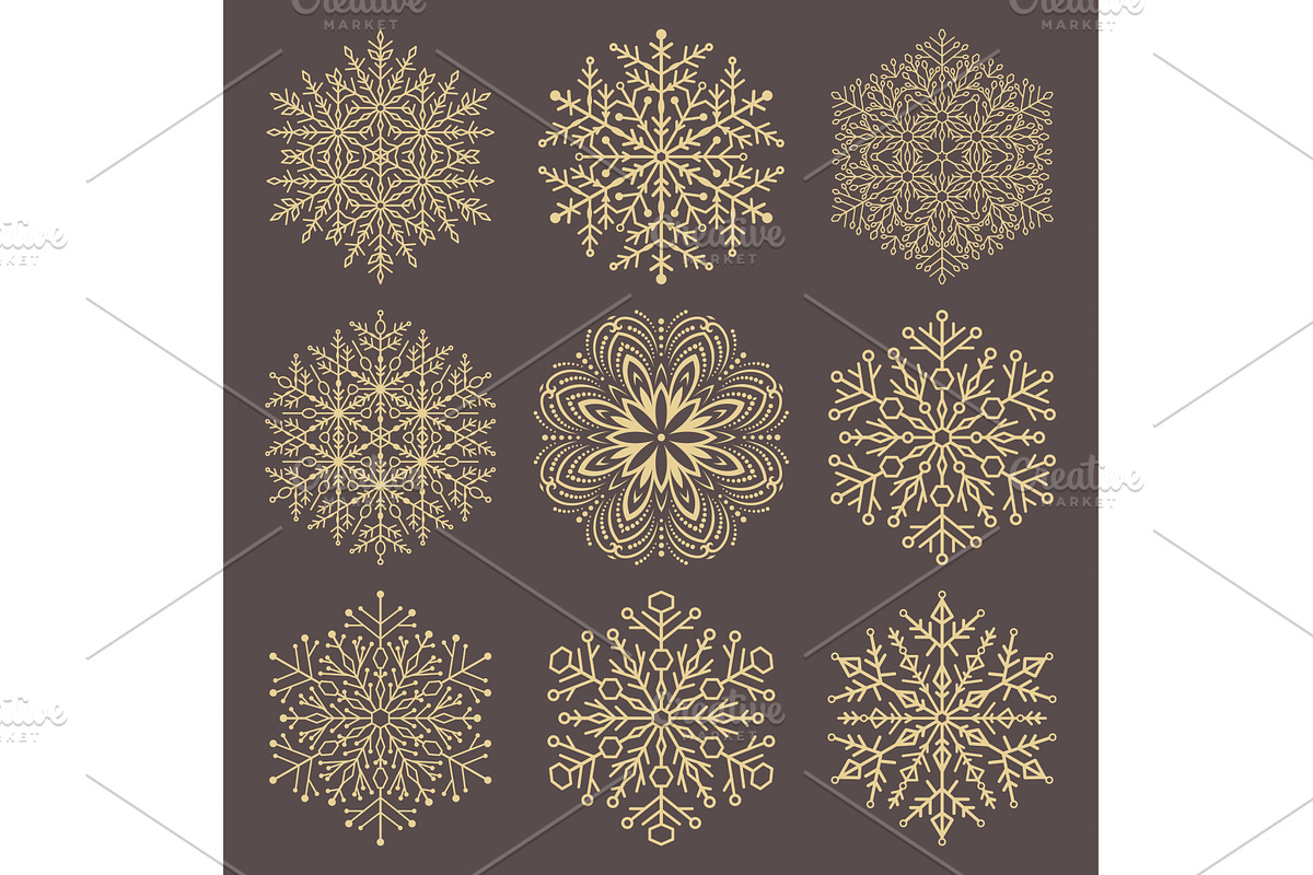 Set of Snowflakes, a Graphic by FineArtStudio (Photo 1 of 3)
